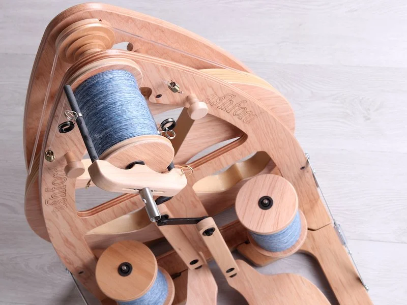 Ashford Joy Spinning Wheel 2 & Bag - Fiber to Yarn